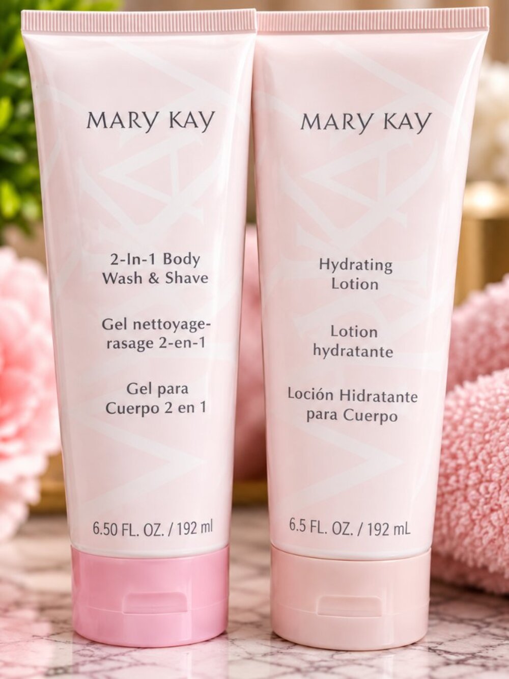 Brand New MaryKay 2 in 1 Body Wash & Shave Plus Hydrating Lotion!